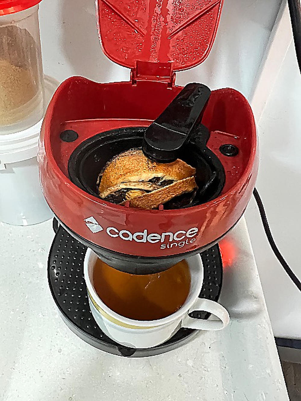 Früchtetee-Maschine statt Kaffeemaschine